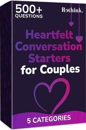 The QUOKKA Conversation Cards Game - Couples Edition | Original Version | Relationship Connection - Great Board Game for Married Husband & Wife