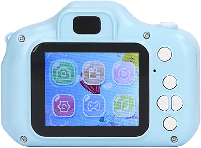 The Kids Camera, 2.0in Screen Digital Video Camera USB Charging 400mAh Portable Children Camera Toy for Boys Girls, Christmas Birthday Festival Gifts for Kids, Support 32GB SD