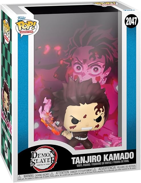 The Funko Pop! Game Cover: Demon Slayer – Tanjiro Kamado – Collectable Vinyl Figure – Gift Idea – Official Merchandise – Toys for Kids & Adults – Anime Fans – Model Figure for Collectors and Display - Sextoyzone