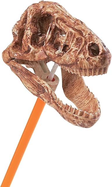 The Safari Ltd. T-Rex Skull Snapper - Hand-Operated 18" Dinosaur-Themed ABS Plastic Toy - Engaging Educational Toy for Children Age 3+