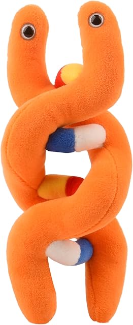 The GIANTmicrobes DNA Plush, Genetics Gifts, DNA Gifts, Genetic Counselor Gifts, Genealogy Gifts, Ancestry Gift, Funny Science Teacher Gifts, Forensic Science Gifts