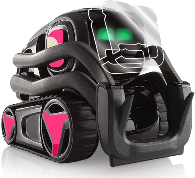 The IPG for Vector Robot Face Screen Guard Decoration KIT Protector from Unexpected Attacks of Kids and Pets.Include Wheels&Body Set 7 Units Decals+2 Units Screen Protector (Pink (Gloss))