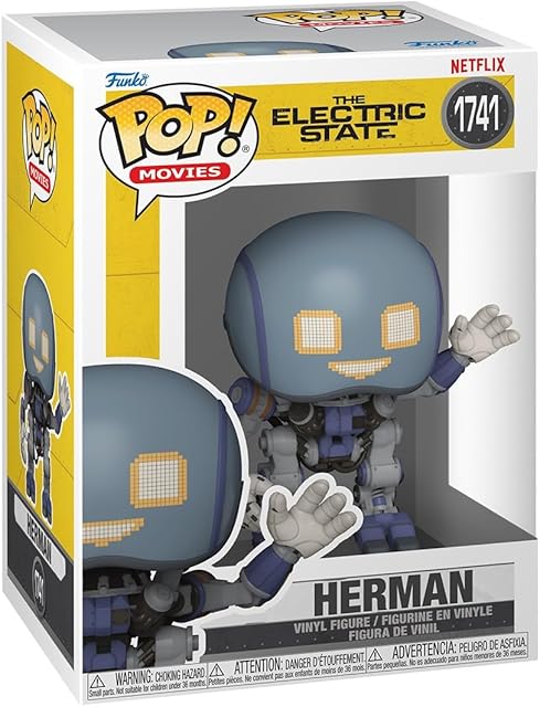 The FunkoPop Electric State - Herman - Collectable Vinyl Figure - Gift Idea - Official Merchandise - Toys for Kids & Adults - Sci-Fi Fans - Model Figure for Collectors