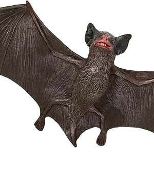 The Safari Ltd. Brown Bat Figurine - Detailed 9" Plastic Model Figure - Fun Educational Play Toy for Boys, Girls & Kids Ages 3+