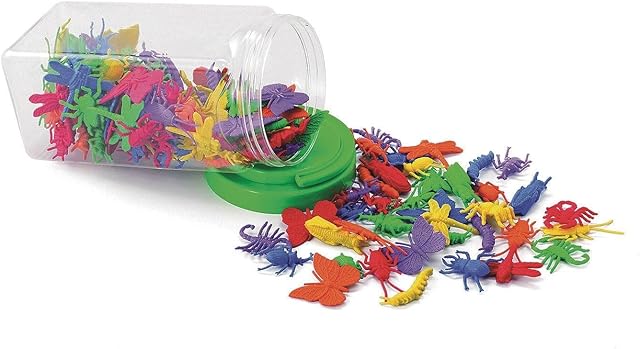 The S&S Worldwide Bug Counters Early Math Manipulative (Set of 72)