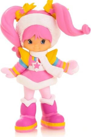 The Rainbow Brite Tickled Pink Winter Season 2.5-inch Cheebee Figure