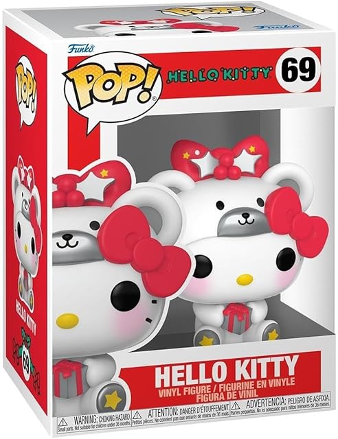 The Funko Pop Sanrio: Hello Kitty - Hello Kitty Polar Bear - Collectable Vinyl Figure - Gift Idea - Official Merchandise - Toys for Kids & Adults - Anime Fans - Model Figure for Collectors and Display