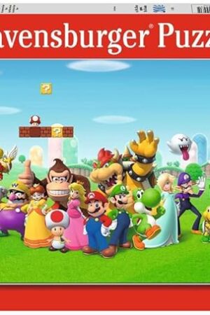 The Ravensburger Super Mario 200 Piece Jigsaw Puzzles for Kids Age 8 Years Up - Extra Large Pieces