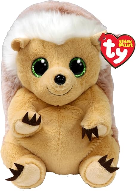 The Ty - Beanie Baby - Bumper Pink Hedgehog