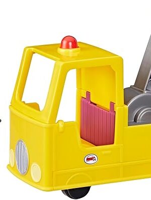 The Peppa Pig Granddad Dog's Tow Truck Construction Vehicle and Figure Set, Preschool Toys for Boys and Girls 3 Years and Up