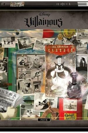 The Ravensburger Disney Villainous: Pete | 1000 Piece Jigsaw Puzzle for Adults | Unique Softclick Technology | Age 14 and Up | Perfect for Relaxation and Bonding