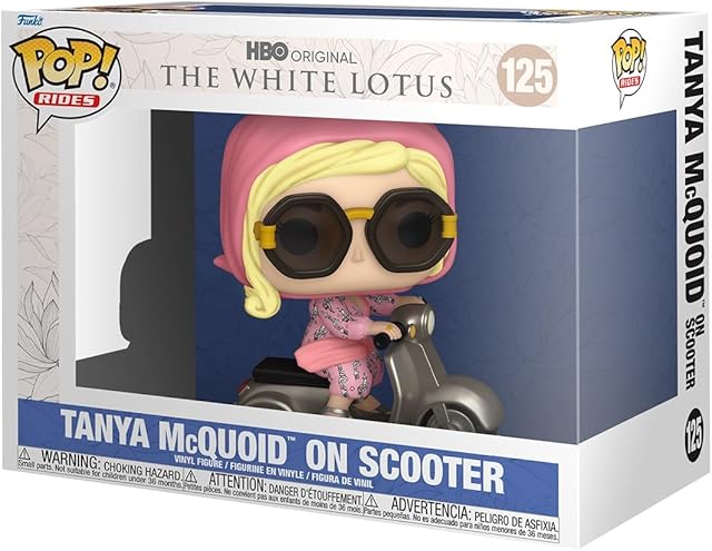 The Funko POP Rides: White Lotus - Tanya McQuoid on Scooter - Collectable Vinyl Figure - Gift Idea - Official Merchandise - for Kids & Adults - TV Fans - Model Figure for Collectors