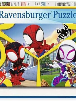 The Ravensburger Puzzle 05729 Spidey 2x24p