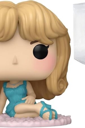 The POP Rocks: Sabrina Carpenter - (Night Gown) Funko Vinyl Figure (Bundled with Compatible Box Protector Case), Multicolored, 3.75 inches