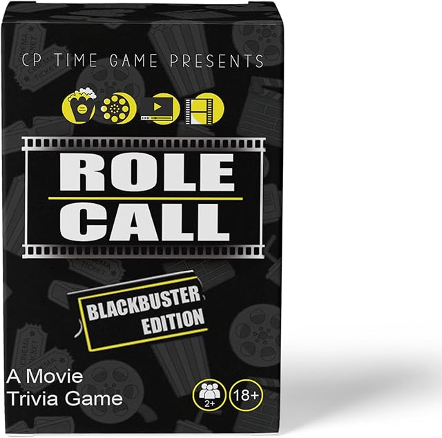 The Role Call: Blackbuster Edition - Movie Trivia Game for Adults, Black Culture Games, Family Fun, Great for Family Game Nights!