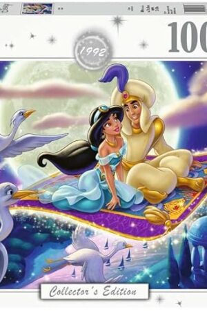 The Ravensburger Disney Aladdin 1000 Piece Jigsaw Puzzle for Adults - 13971 - Every Piece is Unique, Softclick Technology Means Pieces Fit Together Perfectly