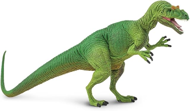 The Safari Ltd. Allosaurus Figurine - Realistic 7.5" Dinosaur Figure - Educational Toy for Boys, Girls, and Kids Ages 3+