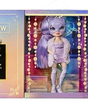 The Rainbow Vision Costume Ball Rainbow High Doll - Fashion Collectors Doll - 11 inch (Violet Willow)