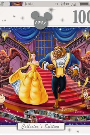 The Ravensburger Disney Beauty and The Beast 1000 Piece Jigsaw Puzzle for Adults - 19746 - Every Piece is Unique, Softclick Technology Means Pieces Fit Together Perfectly