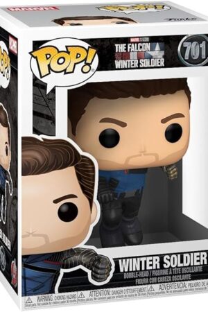 The POP Funko Marvel: The Falcon and The Winter Soldier - Winter Soldier Multicolor, 3.75 inches, Standard