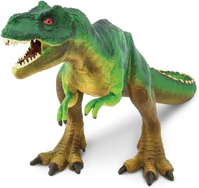 The Safari Ltd. Tyrannosaurus Rex Figurine - Detailed 7" Dinosaur Figure - Educational Toy for Boys, Girls, and Kids Ages 3+