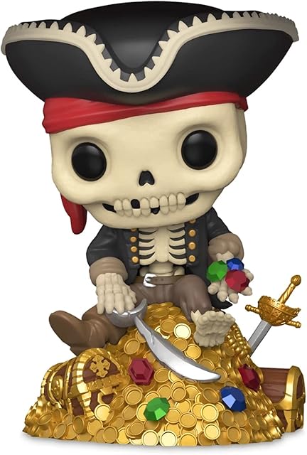 The POP Funko 48889 Disney: Pirates of The Caribbean - Treasure Skeleton (Special Edition) #783