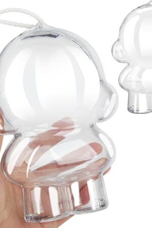 The Protective Case Compatible with Skullpanda - high Transparent Box Display Base Pressure Force Protection Sleeve Accessories (360 Display), to Meet The Needs of Doll Accessories