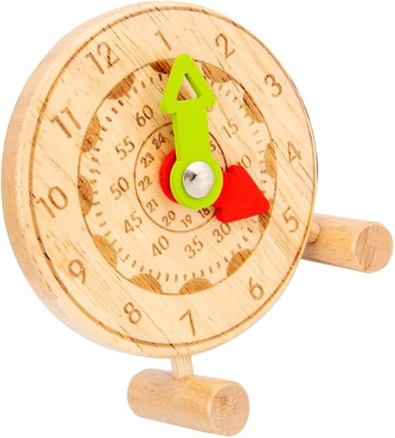 The MAGICLULU Educational Clock Identification Aid Cognition Toy Boy Girl Learning Creative Clock