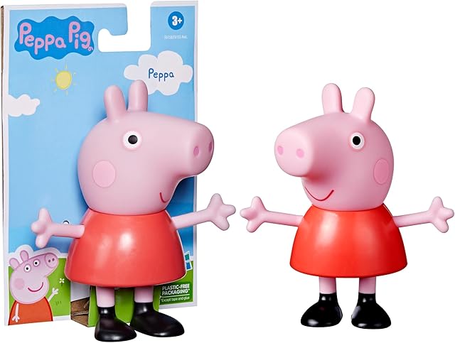 The Peppa Pig, Articulated Peppa Doll, Assorted Colors