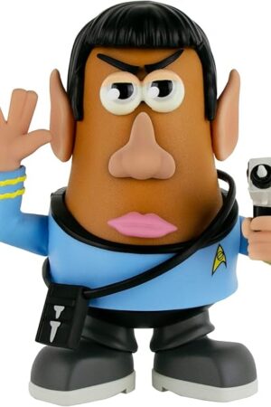 The Poptaters Star Trek Spock - Includes 15 removable, interchangeable facial and body parts including one surprise Potato Head original piece! Recommended for ages 8 and up