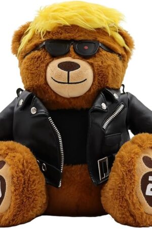 The Proud Patriots Trumpinator Teddy Bear - Donald Trump 2024 Bear for Trump Supporters and Patriotic Americans | The #1 Trump Gifts