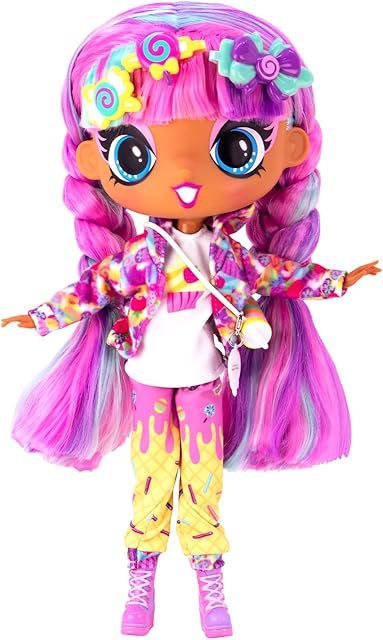 The Sweetie Decora Fashion Girlz 11" Doll Stickers & Endless Style Fun for Creative Play