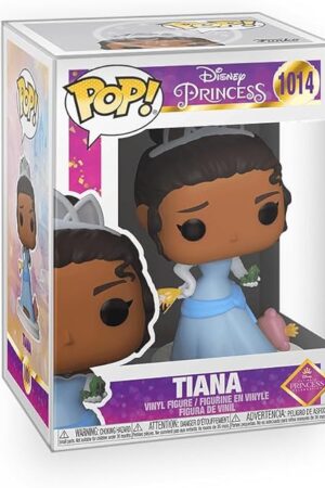 The Pop Ultimate Princess - Tiana The Princess and The Frog Vinyl Figure Included with Box Protector Compatible for Funko