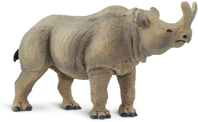 The Safari Ltd. Megacerops Figurine - Detailed 6.5" Prehistoric Figure - Educational Dinosaur Toy for Boys, Girls and Kids Ages 3+