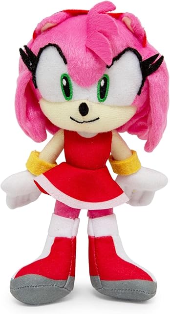 The Sonic the Hedgehog 8-Inch Character Plush Toy | Amy Rose
