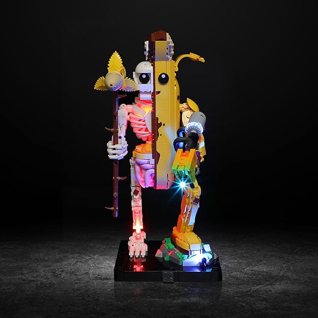 The Vaodest Led Light for Lego 77072 Fortress Peely Bone Set,Design and Configuration Compatible with Model 77072(Led Light Only, Not Building Block Kit)