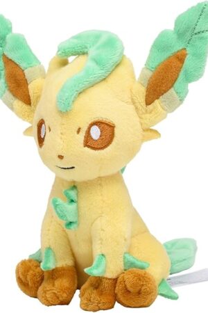 The Pokemon Center: Sitting Cuties: Leafeon Plush # 470 - Generation 4-6 in