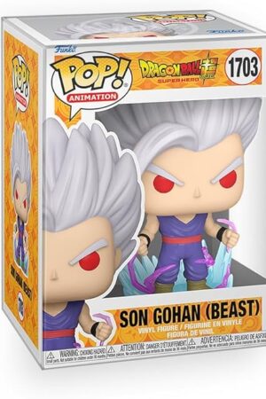 The Pop Anime: Dragonball - Son Gohan (Beast) Vinyl Figure Bundle with Compatible Funko Box Protector