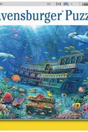 The Ravensburger Underwater Discovery - 200 XXL Piece Jigsaw Puzzle for Kids | Unique Piece Design | Perfect Interlocking Fit | Enhances Problem Solving Skills