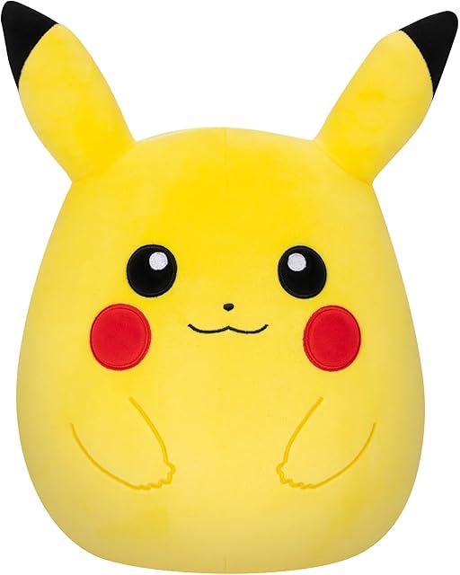 The Squishmallows Pokemon Pikachu Series 1 Plush Toy 25 cm