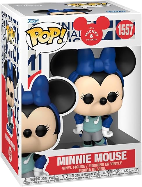 The Funko Pop Disney: Mickey & Friends - Minnie Mouse - Disney Standard Characters - Collectable Vinyl Figure - Gift Idea - Official Merchandise - Toys for Kids & Adults - Cartoon/Animation Fans