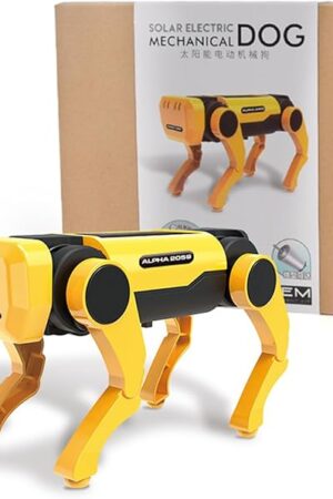 The Robot Dog Toys - Solar Robot Toys for Kids,Science Educational Toys Science Kits Robotics Kit,DIY Learning Educational Robot Kit Birthday Gift for Kids Boys Girls