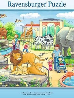 The Ravensburger Trip to The Zoo Jigsaw Puzzle (15 Piece)