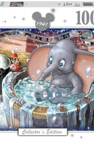 The Ravensburger 19676 Disney Dumbo Collector's Edition Puzzle | 1000 Unique Pieces | Softclick Technology Ideal for Adults and Kids | FSC-Certified