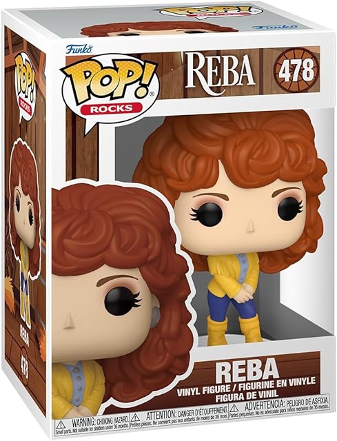 The Funko Pop! Rocks: Reba - Cowgirl - Reba McEntire - Collectable Vinyl Figure - Gift Idea - Official Merchandise - Toys for Kids & Adults - Music Fans - Model Figure for Collectors and Display