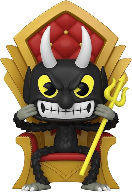The Funko Pop! Deluxe: Cuphead - Devil's Throne