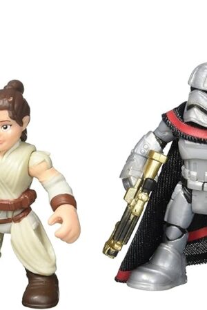 The Playskool Heroes Galactic Heroes Star Wars Resistance Rey (Jakku) & Captain Phasma