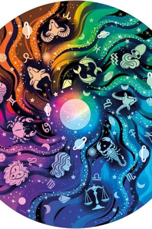 The Ravensburger Circle of Colors: Astrology 500 Piece Jigsaw Puzzle for Adults -12000819 - Handcrafted Tooling, Made in Germany, Every Piece Fits Together Perfectly