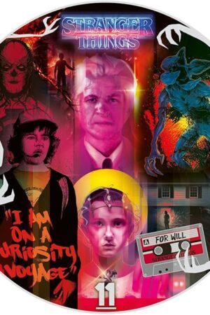 The Ravensburger Stranger Things 500 Piece Jigsaw Puzzle | Captivating Puzzle Imagery | Features Beloved Characters | Robust and Reflective-Free Pieces