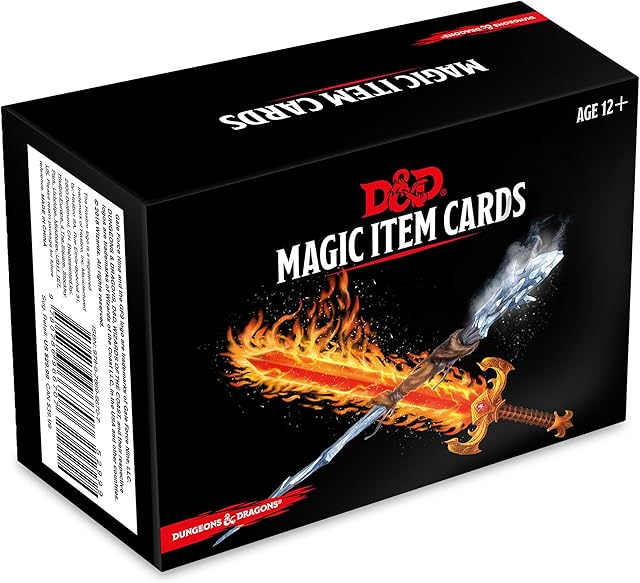 The Dungeons & Dragons Spellbook Cards: Magic Items (D&D Accessory)